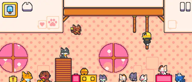 Super Cat Tales 2: το σπίτι των γατών με τους χαρακτήρες που έχεις ξεκλειδώσει
